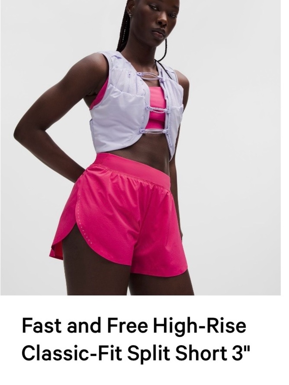 Women’s lululemon fast and free shorts